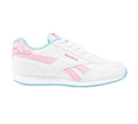 (TG. 31 EU) Reebok Royal CL Jog 3.0, Sneaker Bambina, White/ASTROROSE/DIGITALBLU