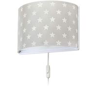 (TG. 31 x 14.5 x 22.5) Dalber - Lampada da parete E-27, Stella grigia, Multicolo
