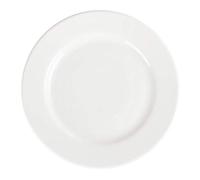 (TG. 310mm/ 12 ¼") Olympia cb483 Whiteware con bordo largo piatto (Confezione d