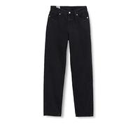 (TG. 31W / 32L) Kings of Indigo Indira Jeans, Eco Riciclato Nero Indossato, 31W