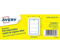 (TG. 31x46mm) Avery - Etichette per cornici perforate, confezione da 1000 - NUOV