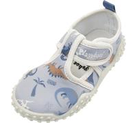 (TG. 32/33 EU) Playshoes Badeschuhe - Scarpe acquatiche, Dino Allover, - NUOVO