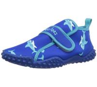 (TG. 32/33 EU) Playshoes Calzature da Mare con Protezione UV Squalo, Scarpe da A