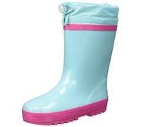 (TG. 32/33 EU) Playshoes Stivaletti da Pioggia Caldi Classic, Stivali in Gomma c