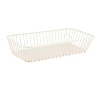(TG. 32,5 x 17,6 x 7,5 cm) APS 30437 GN 1/3 Korb -URBAN- in bianco whisper 32,5