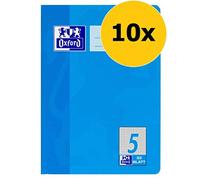 (TG. 32 Blatt) Oxford - Quaderno scuola in formato A5, lineatura 5, confezione d