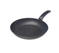 (TG. 32 Cm) Moneta 0008650132 Etnea Padella, Alluminio forgiato, Nero, 32 cm -