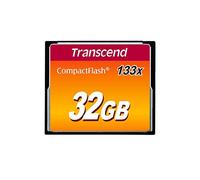 (TG. 32 GB) Transcend Compact Flash 133x TS32GCF133 Scheda di Memoria, 32 GB - N