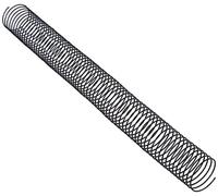 (TG. 32 mm) Fellowes 53150 - Pack di 50 spirali metalliche, 32 mm, colore: ner