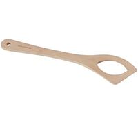 (TG. 32 x 7.5 x 1 cm) Fackelmann Cucchiaio in Legno per risotti, Acciaio Inossid