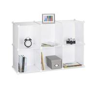 (TG. 32 x 96 x 65 cm) "Relaxdays 10021958_49 Scaffale Componibile, 6 Scomparti,