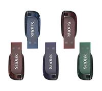 (TG. 32GB) SanDisk Cruzer Blade Unit flash USB da 32 GB, Confezione da 5 unit