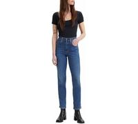 (TG. 32W / 30L) Levi's 724 Button Shank, Jeans, Donna, All Zipped Up, 32W / 30L