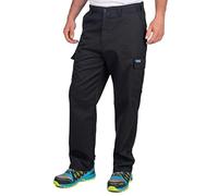 (TG. 32W / 32L) Goodyear classico regular fit, pantaloni cargo in poliestere/cot