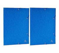 (TG. 32x44 (Confezione da 2)) Exacompta - Ref. 59507E Cartella ad elastico 3 lem