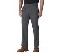 (TG. 33) Dickies Original 874 Work Pantaloni, Charcoal, 33W / 30L Uomo - NUOVO