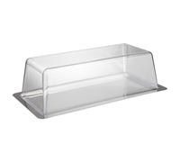 (TG. 33 x 17 x 10 cm) APS 64 Finesse - Vassoio in acciaio INOX con coperchio, 34