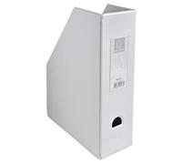 (TG. 33 x 25 x 10) Exacompta 90166E Portariviste, 33 x 25 x 10 cm, Bianco - NUOV