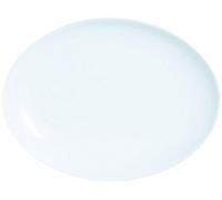 (TG. 33 x 25 x 3,1 cm) Dajar Diwali 05416 - Piatto da portata ovale, in vetro, 3