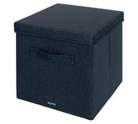 (TG. 33 x 32,5 x 38 cm) Leitz Scatola Portaoggetti in Tessuto con Coperchio, Set