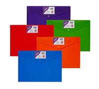 (TG. 330x240mm) Snopake Rainbow Polyfile ID - NUOVO