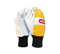 (TG. 33x13x3.5 cm) Oregon 295399M Guanti Protettivi per Motosega, Taglia M, Gial
