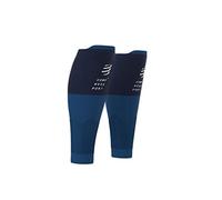Compressport R2v2, Gambaletti di Compressione per Polpacci Unisex-Adult, Blu, T2