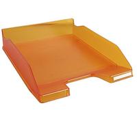 (TG. 34.7 x 25.5 x 6.5) Exacompta 11346D Vaschetta Corrispondenza, Arancio Trasp