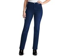 (TG. 34 Corto) Gloria Vanderbilt Petite Amanda-Jeans Classici Affusolati, Lavagg