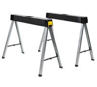 (TG. 340 kg) Stanley 1-97-475 Coppia di Cavalletti Pieghevoli, 340 kg - NUOVO