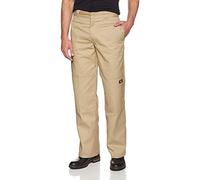 (TG. 34W / 34L) Dickies Double Knee Work Pantaloni, Beige (Khaki KH), Unica /L34