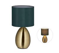 (TG. 34x18 cm) Relaxdays Lampada da Tavolo, Luce Indiretta con Funzione Touch, A