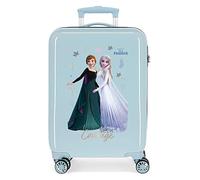 (TG. 34x55x20 cms) Disney Frozen Seek Courage Valigia da Cabina, 38x55x20 cm, AB