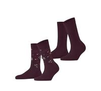(TG. 35-38) ESPRIT Flower Rib Multipack W So cotone fantasia confezione di 2 pai