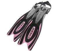 (TG. 35/38 EU) Cressi Frog Plus, Pinne per Immersione con Cinturino Regolabile U