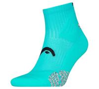 (TG. 35-38) HEAD Padel Calzini alla Caviglia, Aqua Blue, 35-38 Unisex-Adulto - N