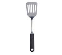 (TG. 35,5 cm) Masterclass Mcsgnwssst Fish slice/paletta forata con manico nero,