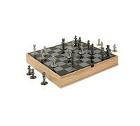 (TG. 35.56x35.56x11.76 cm) Umbra Buddy Set Scacchi, Legno, Naturale, 35.56x35.56