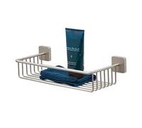 (TG. 35,8 x 8,4 x 14,5 cm) Tiger Onu Cestello Doccia, Acciaio Inox Spazzolato, 3