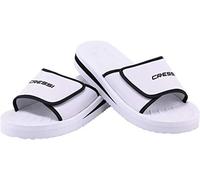 (TG. 35 EU) Cressi Shoes Panarea Ciabatte per Spiaggia e Piscina Unisex, Bianco,