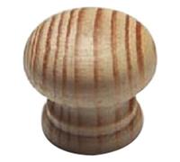 (TG. 35 mm/1.3/8 inch) Bulk Hardware BH00419 Pomello per Porta di Pino Non Verni