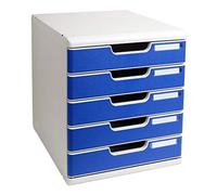 (TG. 35 x 28.8 x 32) Exacompta 301003D Cassettiera Modulo A4 - NUOVO