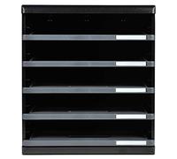 (TG. 35 x 28,80 x 32) Exacompta Modulo 5 cassetti aperti, formato A4, colore: ne