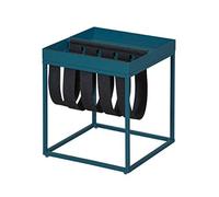 (TG. 35 x 35 x 40 cm) Inter Link Tavolno con portariviste, Metallo, Scandinavian