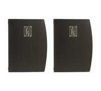(TG. 350(H)x 250(W)x 10(D)mm (Confezione da 2)) Securit Carta dei Vini - Nero -