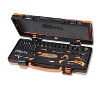 (TG. 350 x 150 x 50 mm) BETA 900/C12MZ - Assortimento di 12 chiavi a bussola esa