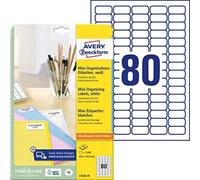 Avery Zweckform-Etichette, 35,6 x 16,9 mm, colore: bianco