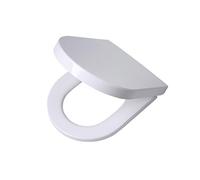 (TG. 36.0x5.5x45.0 cm) Tiger Memphis Sedile per WC, Acciaio Inox, Duroplast, Bia