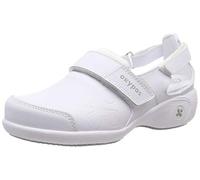 (TG. 36 2/3) Oxypas Move Up Salma Slip-resistant, Antistatic Nursing Shoes, Whit