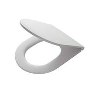 (TG. 36,6x44,9x3,8 cm) Tiger Elvas Sedile per WC, Duroplast, Bianco, 36,6 x 44,9